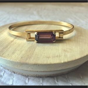 Vintage Amethyst Gemstone Bracelet